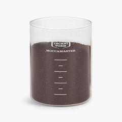 Glass Grounds Container