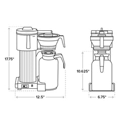 Moccamaster CDT Grand (Refurbished)